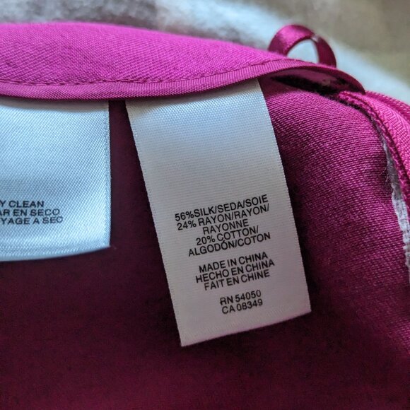 Jones New York Berry Pink Pants Petite Size 14 P - Picture 4 of 5